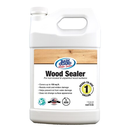 Rainguard Brands 1 Gal. Wood Sealer, Natural Finish, Clear SP-8004